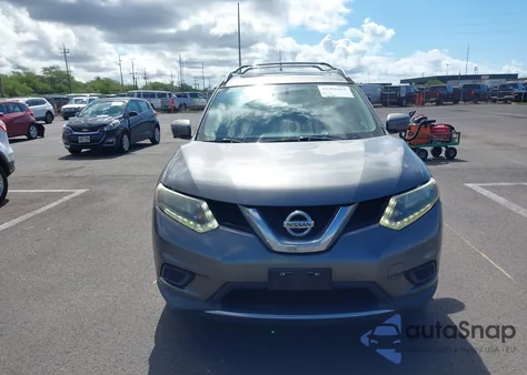 2016 Nissan Rogue Sv из США, поврежденный, VIN 5N1AT2MV3GC815567